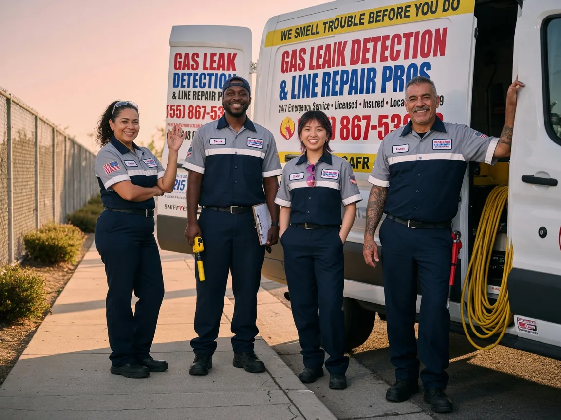 Gas Line Repair company in Hustle, VA